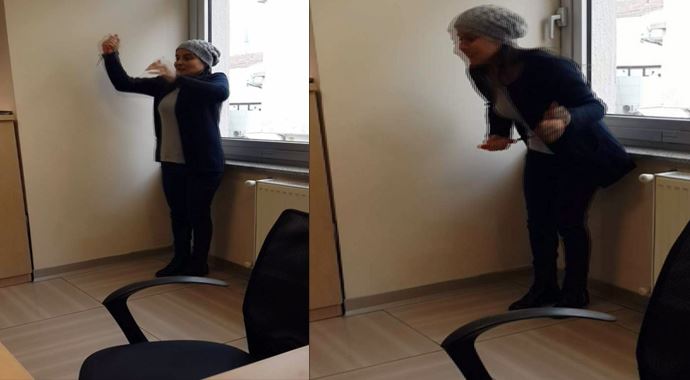 Bankada kendini bıçaklayan kadın, 'Neden canım bu kadar tatlıymış' Bankada kendini bıçaklayan kadın, 'Neden canım bu kadar tatlıymış'
