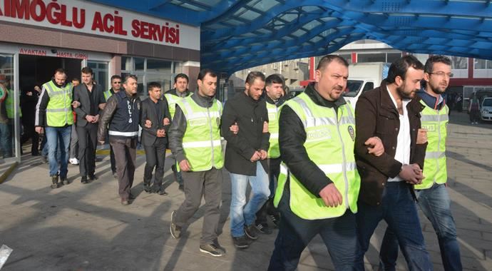 Konya&#039;da dev operasyon, 12 gözaltı var