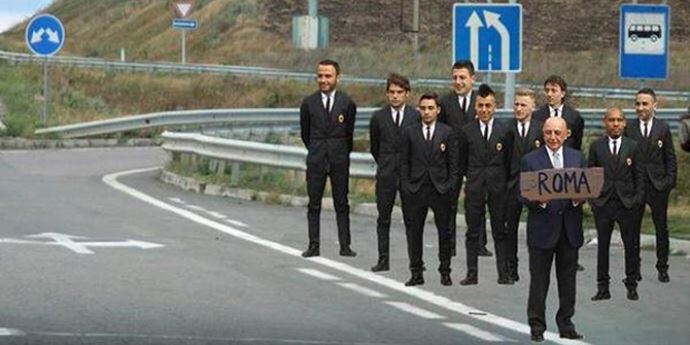 Milan alay konusu oldu