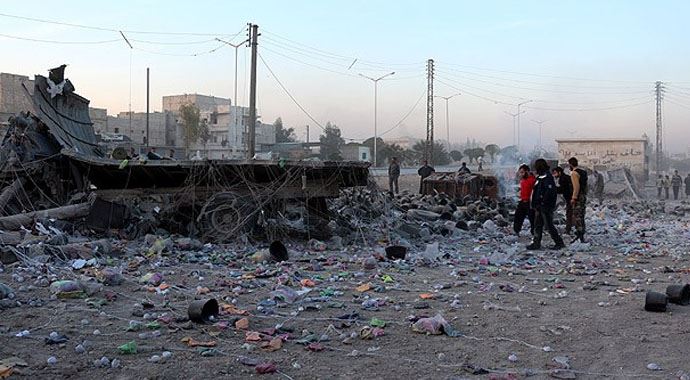 Haseke'de bombalı saldırı Haseke'de bombalı saldırı