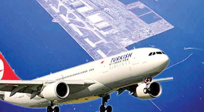 Denizdeki ilk havalimanı gün sayıyor Denizdeki ilk havalimanı gün sayıyor