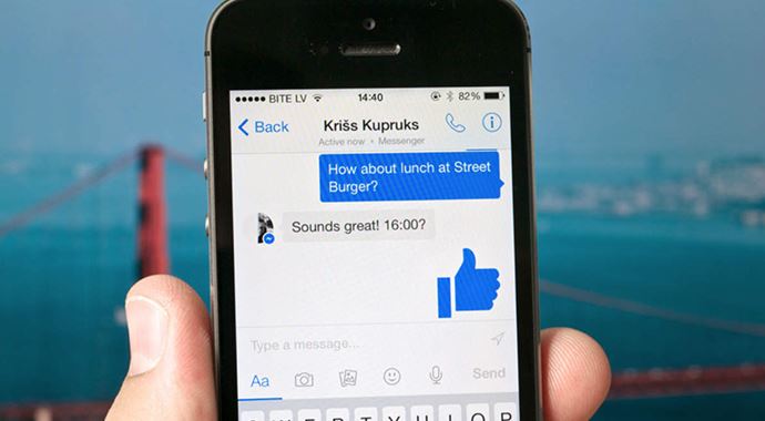 Facebook Messenger sesinizi mesajlara dönüştürecek Facebook Messenger sesinizi mesajlara dönüştürecek