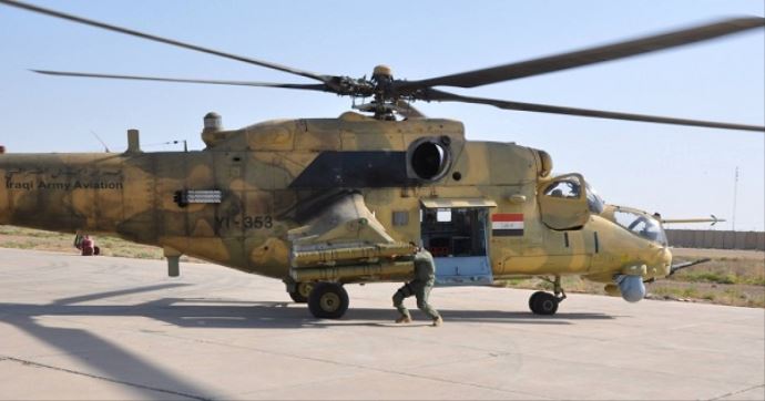 DEAŞ'e giden helikopter tartışma başlattı DEAŞ'e giden helikopter tartışma başlattı