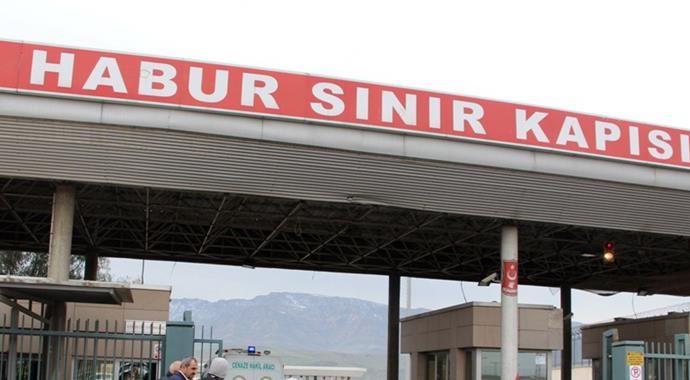 Habur Sınır Kapısında operasyon