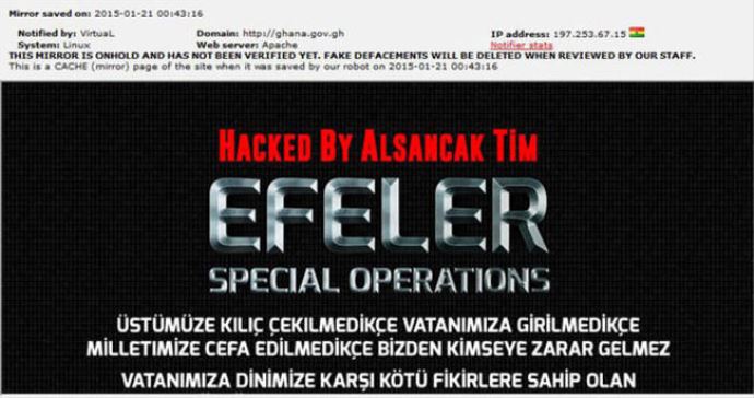 Türkler Gana'yı hackledi! Türkler Gana'yı hackledi!