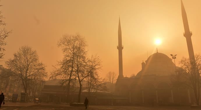Düzce'de yoğun sis Düzce'de yoğun sis