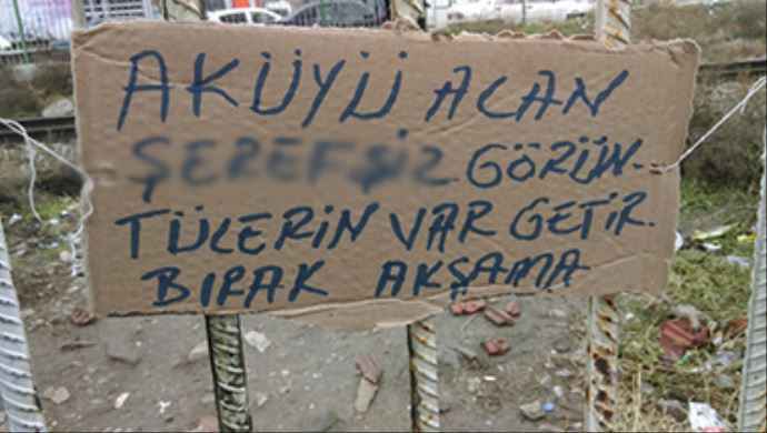 Hırsıza yazdığı bu not görenleri şaşırttı Hırsıza yazdığı bu not görenleri şaşırttı