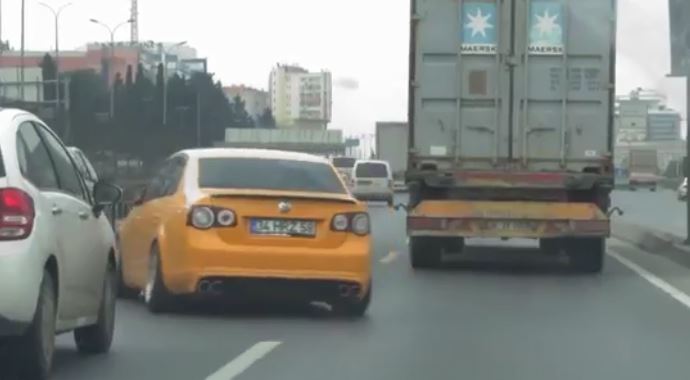 Trafik canavarı yakalandı! Trafik canavarı yakalandı!