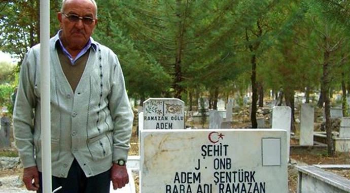 Şehit oğlunun mezarını ziyaretten dönerken öldü! Şehit oğlunun mezarını ziyaretten dönerken öldü!