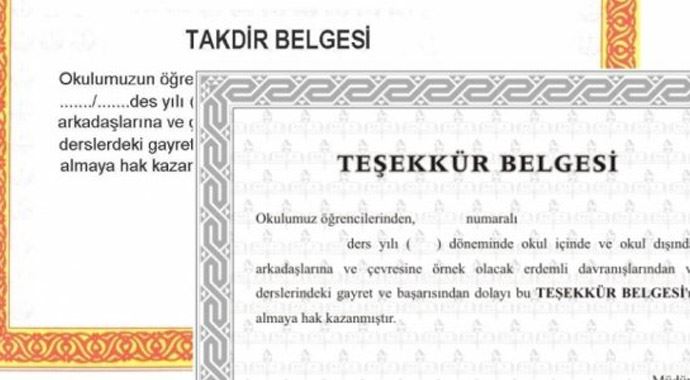 Şüpheli çantadan takdirname çıktı Şüpheli çantadan takdirname çıktı