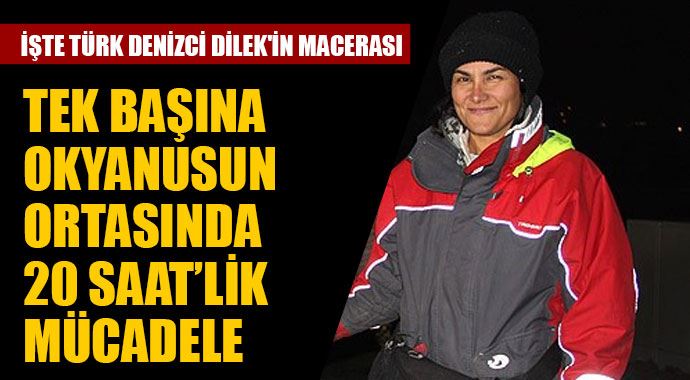Okyanusta mahsur kalan Türk kızı Hollanda&#039;ya getirildi