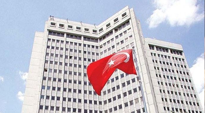 Dışişleri Bakanlığı&#039;ndan açıklama