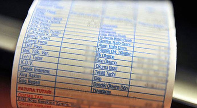 Faturada büyük şüphe! Faturada büyük şüphe!