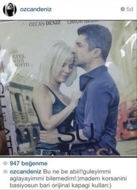Özcan Deniz bu fotoğraf karşısında şoke oldu! İşte o kare Özcan Deniz bu fotoğraf karşısında şoke oldu! İşte o kare