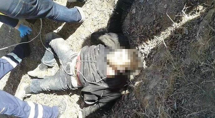 Susuz kanalda boğuldu Susuz kanalda boğuldu