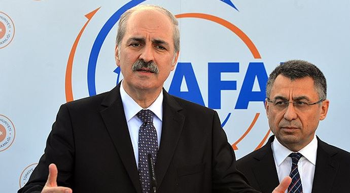 Numan Kurtulmuş'tan Kobani mesajı Numan Kurtulmuş'tan Kobani mesajı