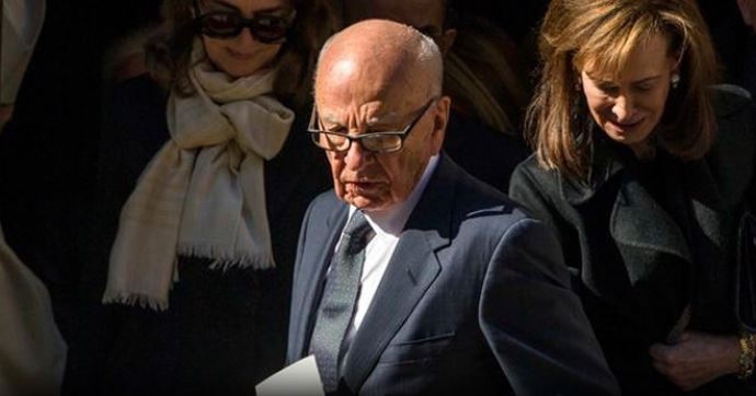 Murdoch İsrail'i sildi Murdoch İsrail'i sildi