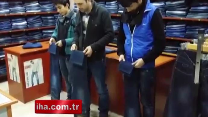 1 saniyede kot pantolon nasıl katlanır?