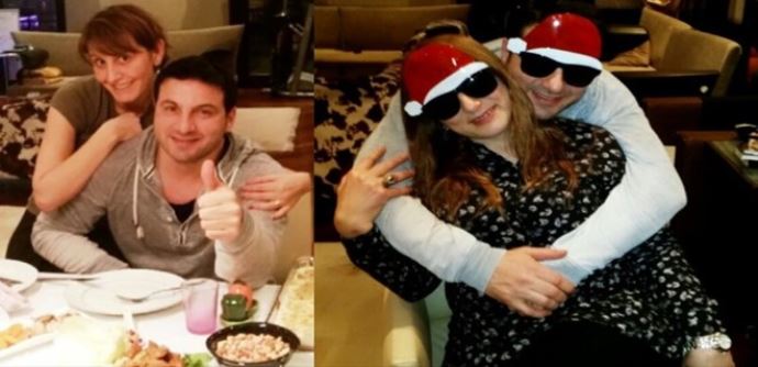 Davut Güloğlu yeni yıla eski eşiyle girdi Davut Güloğlu yeni yıla eski eşiyle girdi