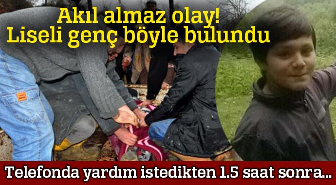 Avda üzerine düştüğü tüfek ateş alan liseli öldü