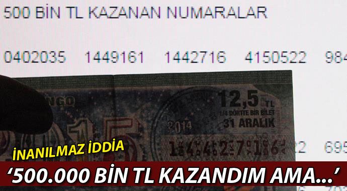 Üç saat önce 500 bin lirası vardı, şimdi beş parasız