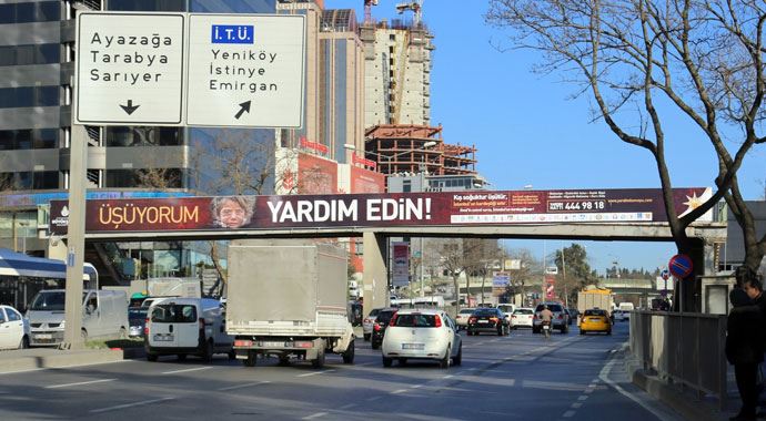 İTÜ Ayazağa&#039;daki üst geçit kaldırılıyor