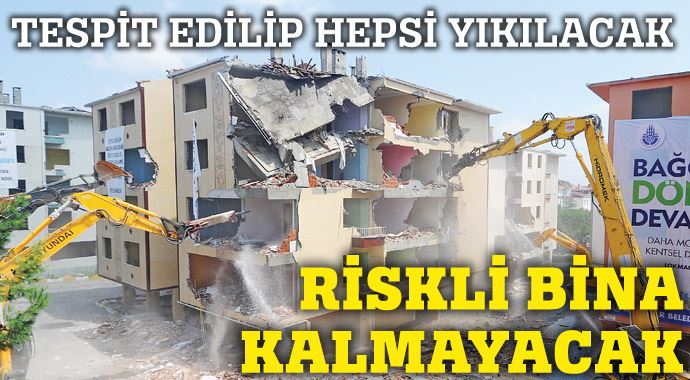 Riskli bina doktorları röntgende