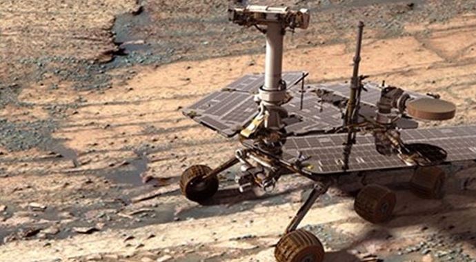 Mars'a giden robot hafızasını kaybetti Mars'a giden robot hafızasını kaybetti