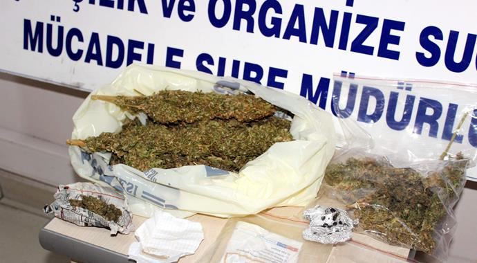 Şanlıurfa'da 128 kilogram esrar ele geçirildi