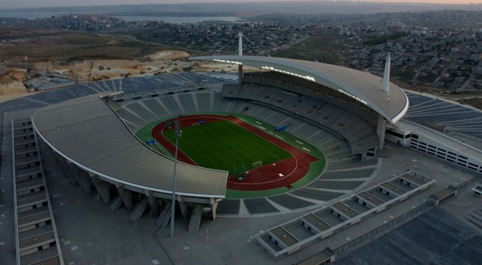 Olimpiyat Stadı yılın ilk derbisine hazır