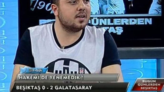 BJK TV'de maç sonrası olay yazı! BJK TV'de maç sonrası olay yazı!