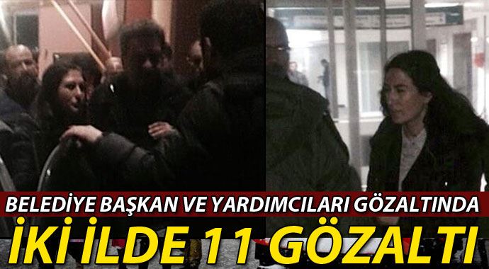 Batman ve Kızıltepe'de belediye başkanları gözaltında Batman ve Kızıltepe'de belediye başkanları gözaltında