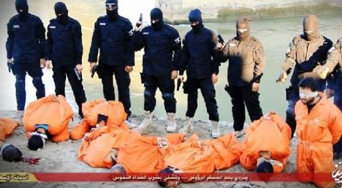 IŞİD kan donduran infaz görüntülerini yayınladı IŞİD kan donduran infaz görüntülerini yayınladı