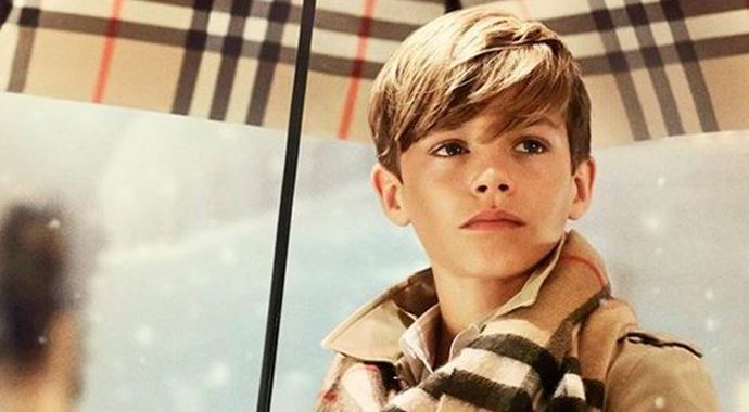David Beckham'ın oğlu babasını geçti David Beckham'ın oğlu babasını geçti