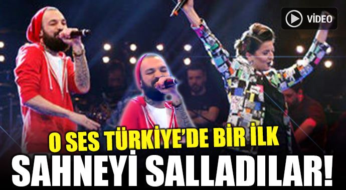 O Ses Türkiye'de bir ilk daha! Jaweed ve Elif sahneyi salladı O Ses Türkiye'de bir ilk daha! Jaweed ve Elif sahneyi salladı