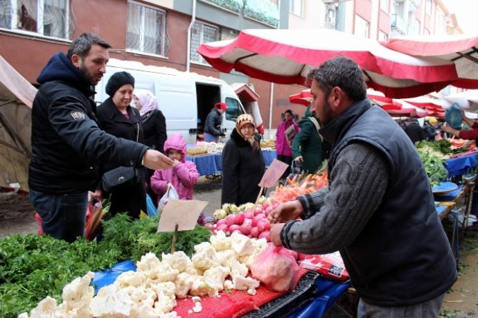 Sebzeler el yakıyor