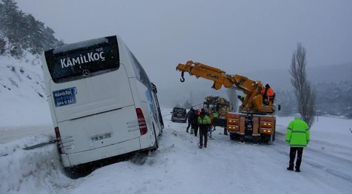 Bursa&#039;da yolcu otobüsü dehşeti