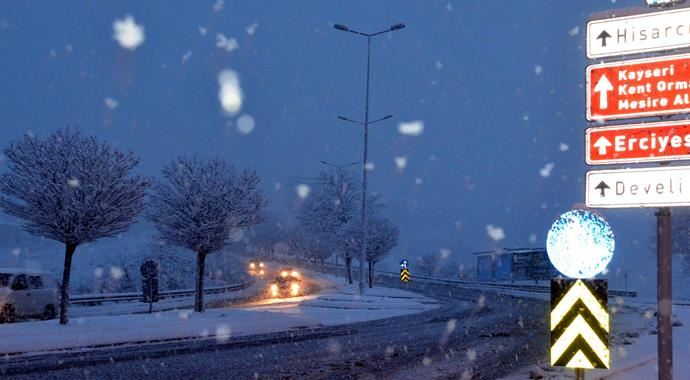 Kayseri'nin 2 ilçesinde okullar tatil Kayseri'nin 2 ilçesinde okullar tatil