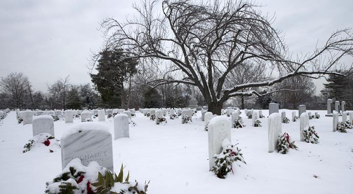 Washington'a yılın ilk karı düştü Washington'a yılın ilk karı düştü