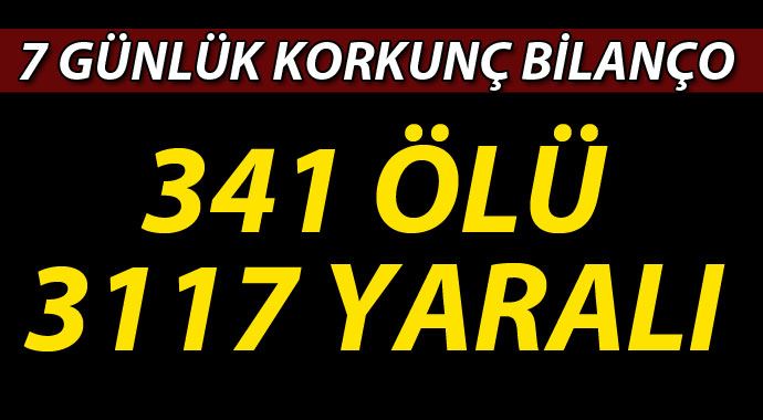 Tayland'da 7 günlük korkunç bilanço: 341 ölü, 3 bin 117 yaralı Tayland'da 7 günlük korkunç bilanço: 341 ölü, 3 bin 117 yaralı
