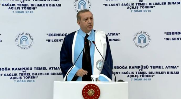 Erdoğan, 'Kampüs yerine külliye diyelim' Erdoğan, 'Kampüs yerine külliye diyelim'