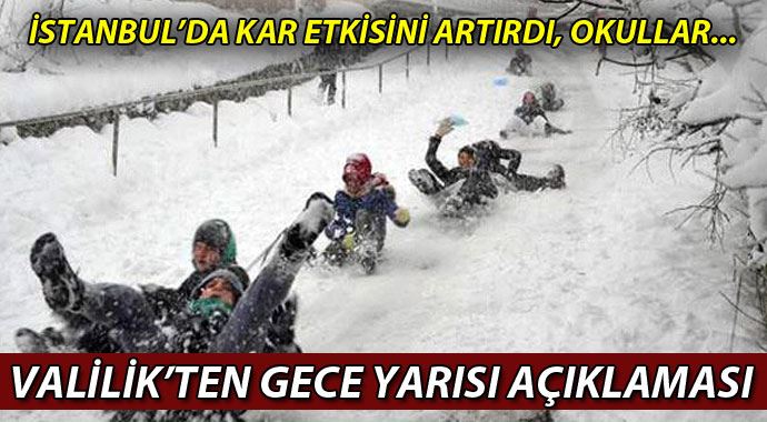 İstanbul'da okullar tatil mi? İstanbul'da okullar tatil mi?