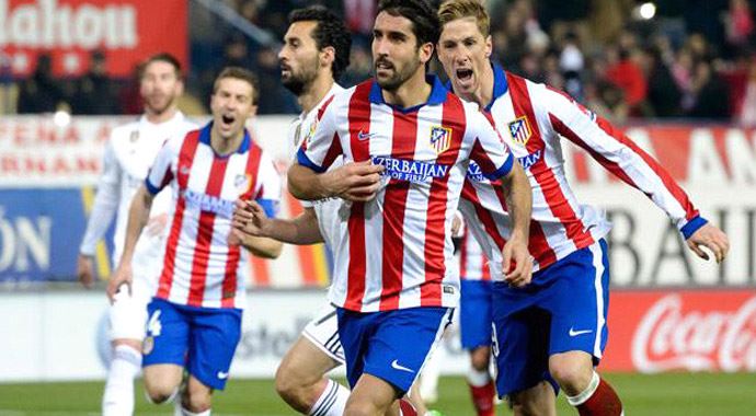 Atletico Madrid Real Madrid'i 2 - 0 yendi Atletico Madrid Real Madrid'i 2 - 0 yendi