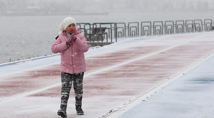 İstanbul&#039;da hava sıcaklıkları eksiyi gördü