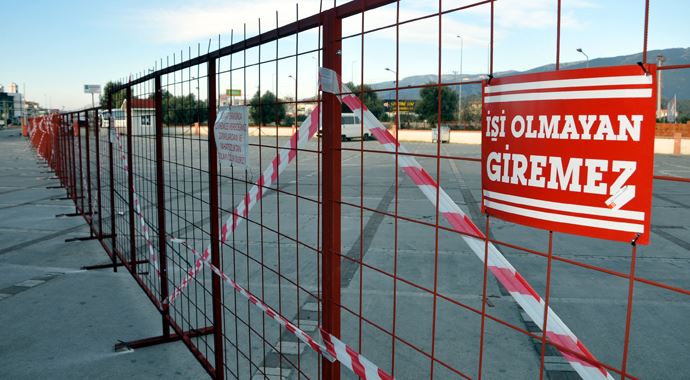 'Burası benim' dedi terminali ikiye böldü 'Burası benim' dedi terminali ikiye böldü