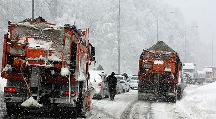 Bolu Dağı ulaşıma açıldı Bolu Dağı ulaşıma açıldı