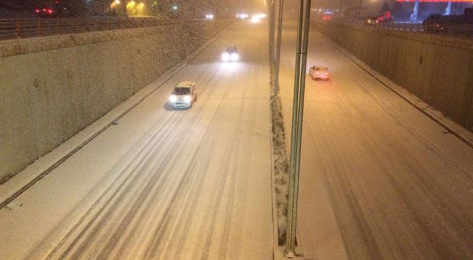 Diyarbakır kar altında Diyarbakır kar altında
