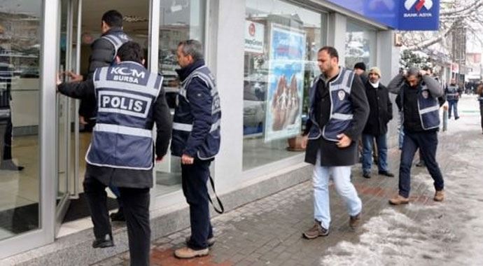 Bank Asya şubesindeki inceleme tamamlandı Bank Asya şubesindeki inceleme tamamlandı