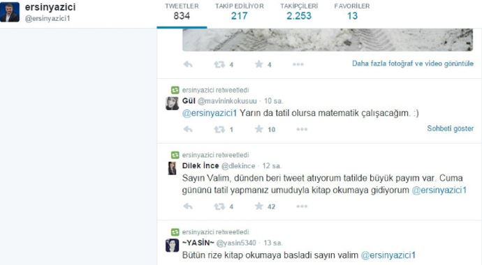 Vali ile öğrenciler arasında tatil pazarlığı