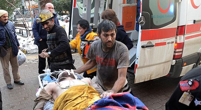 Madende göçük! Ölü ve yaralı var Madende göçük! Ölü ve yaralı var